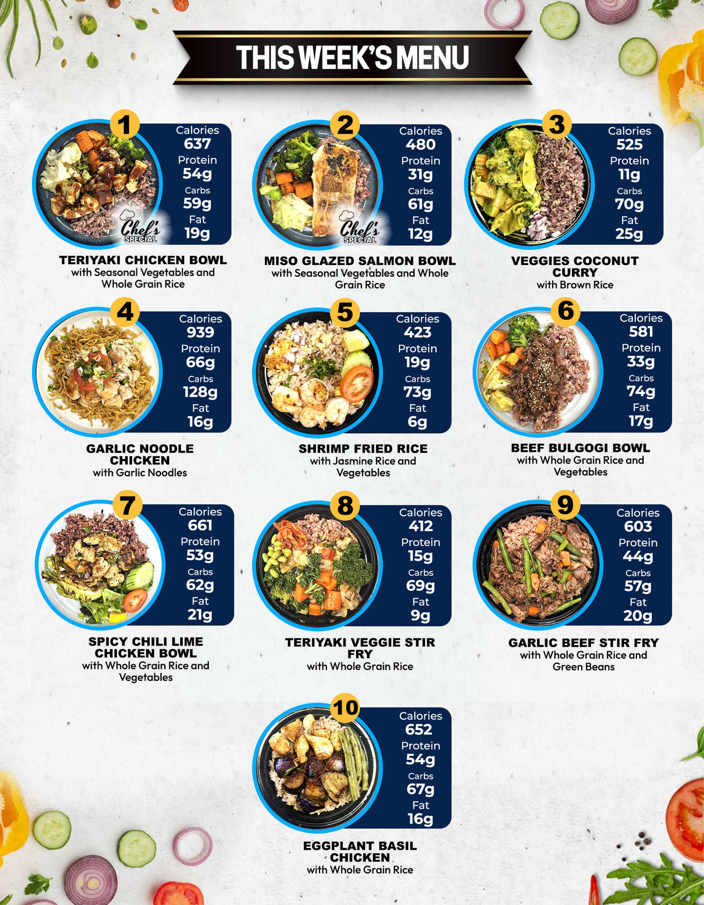 5+1 Free Meal Plan